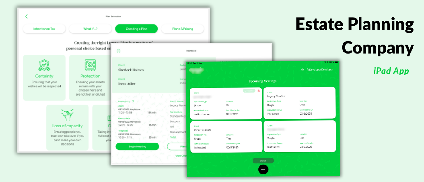 Standardizing Estate Planning Workflows with a Digital CRM App