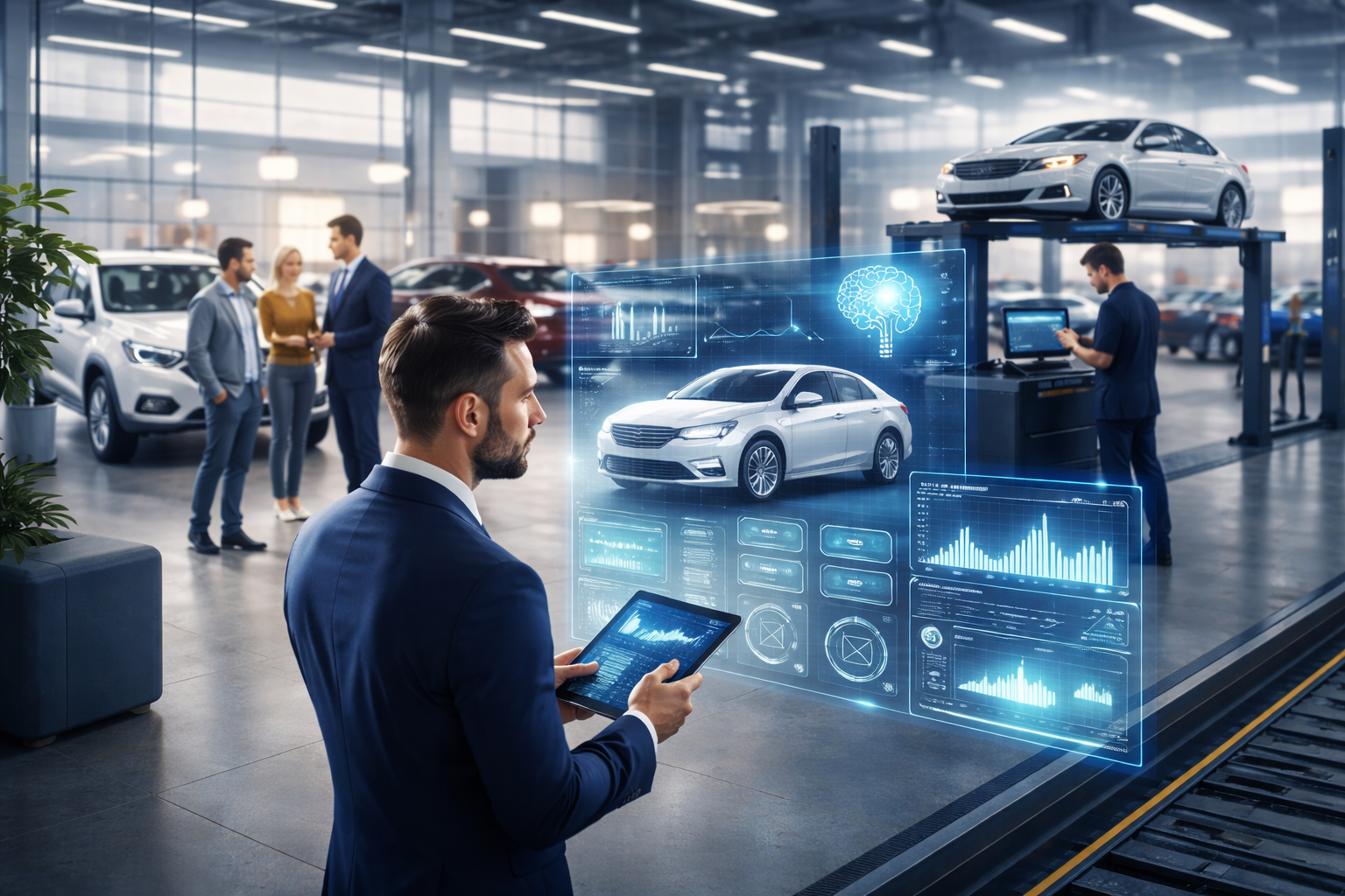 AI-Powered, Human-Centric Sales and Servicing: A POV for New and Used Car Dealers