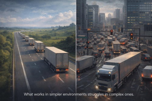 A collage of trucks on a road

AI-generated content may be incorrect.